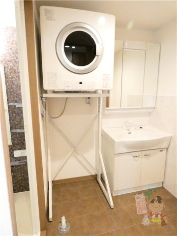 Ｎ・Ｏ桜と道の独立洗面台