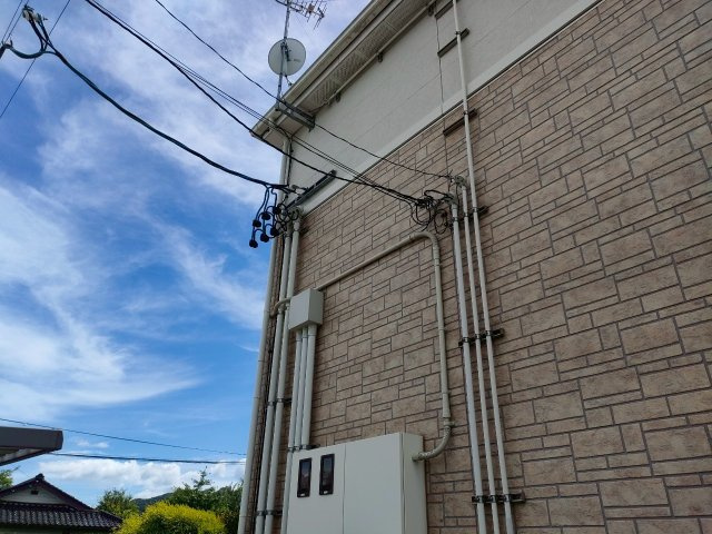 伊那市東春近 1棟アパートの外観