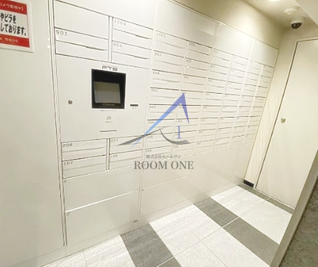 ザ・パークハビオ神楽坂のその他共用部分|宅配ボックスです。