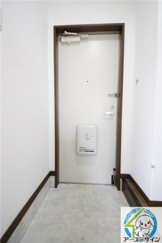 パセオ住吉の玄関