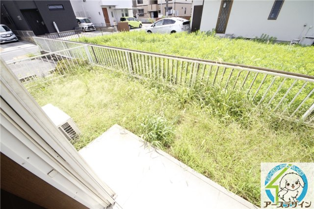 パセオ住吉のバルコニー