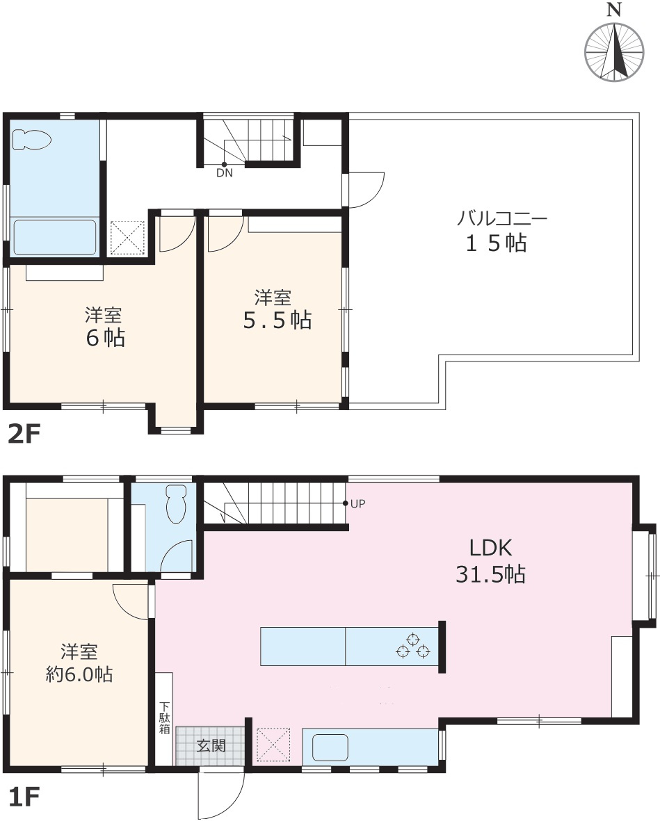 千石4丁目戸建の間取り