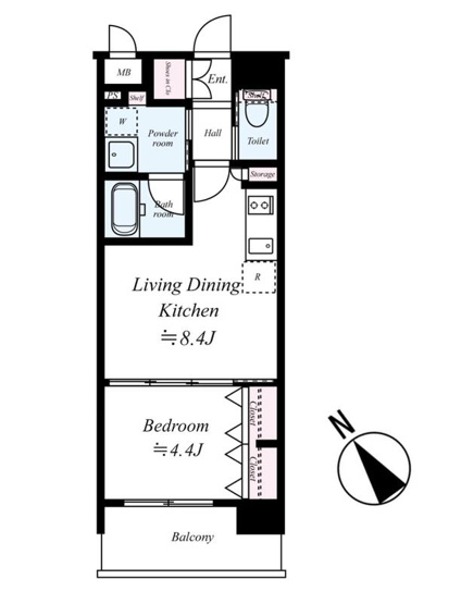 【間取り】 | グランフォーレラグゼ箱崎　★プライスホームなら仲介手数料が割引価格です★