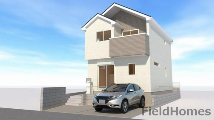 大磯町高麗1丁目新築戸建て　24-1期1号棟の外観|外観イメージ「大磯町高麗1丁目新築戸建て　1号棟」