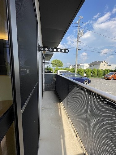 ビックイースト Cのバルコニー