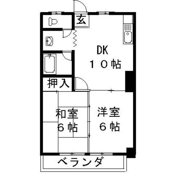 アーバン藤の間取り