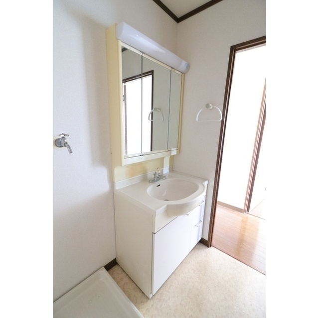 ソシエ２００１の洗面所