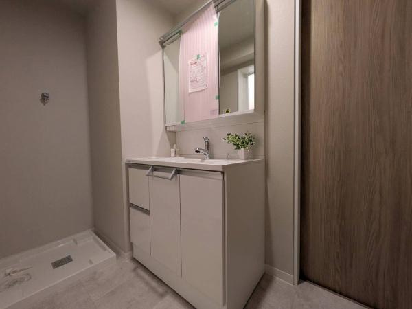 【独立洗面台】 | リバーサイドともぶち第一住宅第34号棟