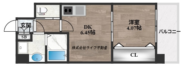 プレジオ布施EUROの間取り