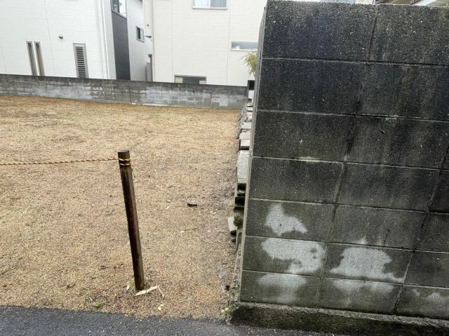 愛光町土地の外観