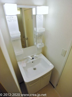 【洗面所】 | サンヒルズ柏 | コンパクトで使いやすい洗面所