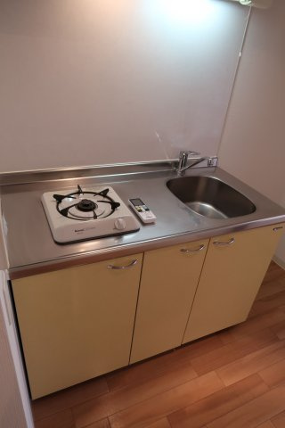 DAIWAマンションのキッチン|お料理しやすいキッチンです