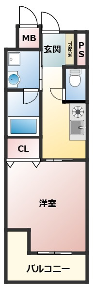 DAIWAマンションの間取り