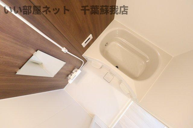 パステール・グランおゆみ野の浴室|ゆったり過ごせるお風呂です