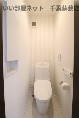 パステール・グランおゆみ野のトイレ|シンプルで使いやすいトイレです