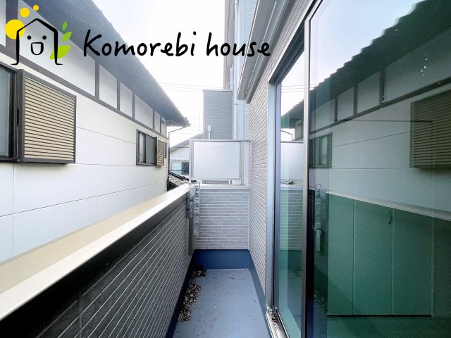 さいたま市北区宮原町　第1期　戸建て　リナージュ　01のバルコニー|7/22　撮影