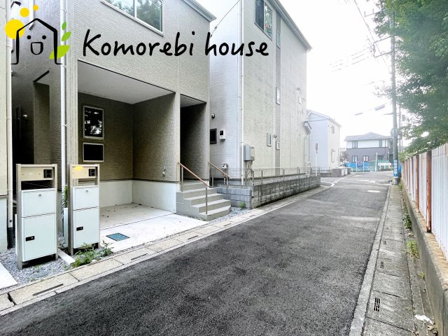 さいたま市北区宮原町　第1期　戸建て　リナージュ　01の前面道路含む現地写真|7/22　撮影