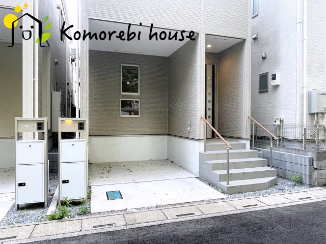 さいたま市北区宮原町　第1期　戸建て　リナージュ　01の駐車場|7/22　撮影