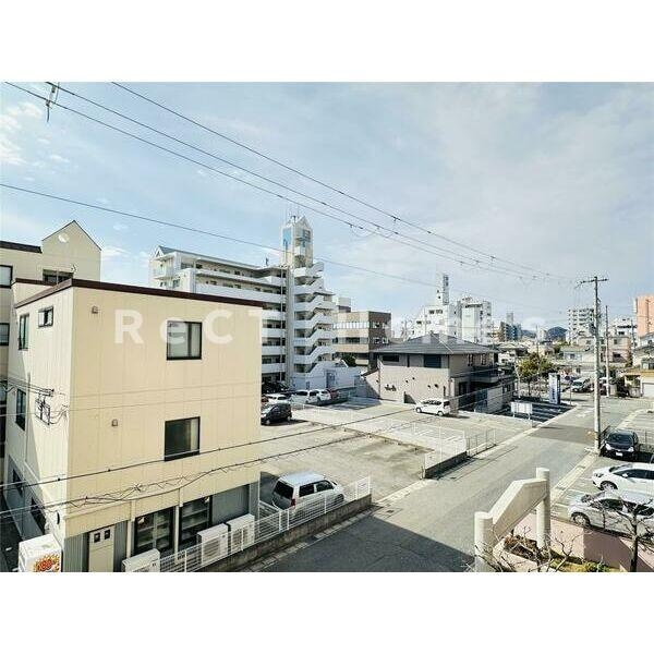姫路市三左衛門堀西の町の賃貸マンションの展望
