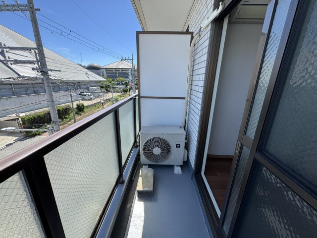 クレール服部のバルコニー