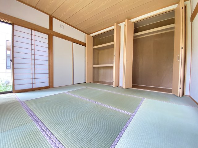 梅美台５丁目　リノベーション住宅の和室|畳の上でゆっくりとくつろげる和室です