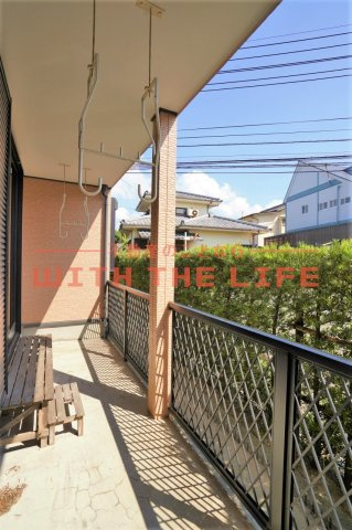 和楽園ハイツ壱番館【キャッシュバック対象物件】のバルコニー|バルコニー付きです