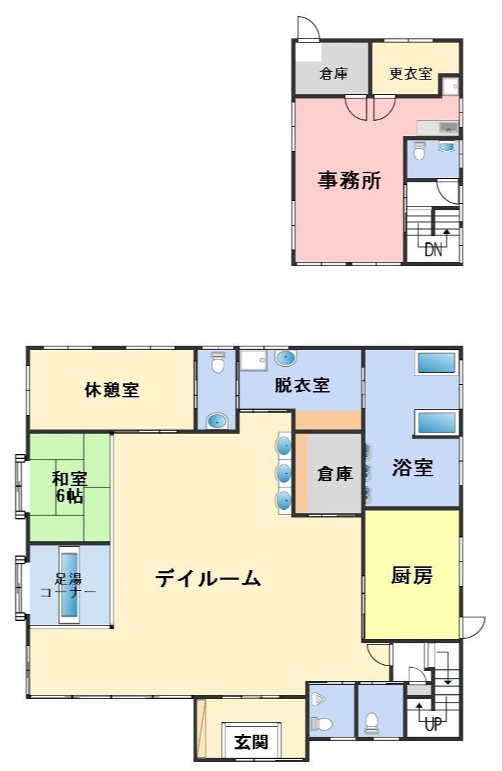 ６５６９７　関市下有知店舗・事務所の間取り