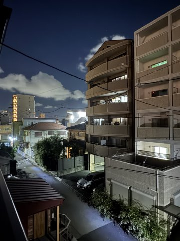 東区筒井3丁目戸建の展望|バルコニーからの眺望（夜景）