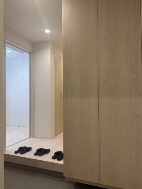 東区筒井3丁目戸建の玄関|玄関と玄関収納