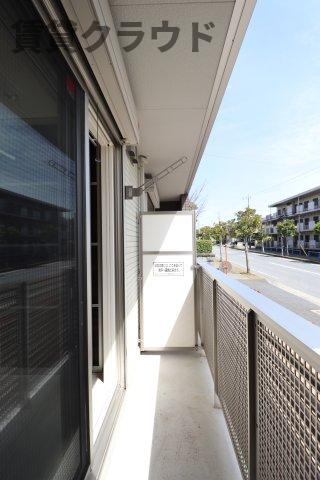 レイワンＢのバルコニー|洗濯物もよく乾きそうな、陽当たり良好なバルコニーです！