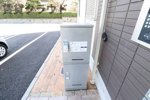 レイワンＢのロビー|宅配ボックスがあると、自分の時間を有効活用できますね！