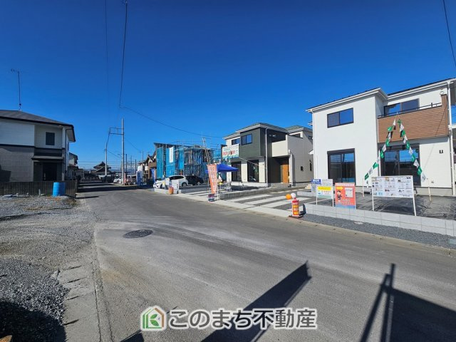 いろどりアイタウン栃木市平柳町3丁目22-P2の前面道路含む現地写真|前面道路含む現地写真