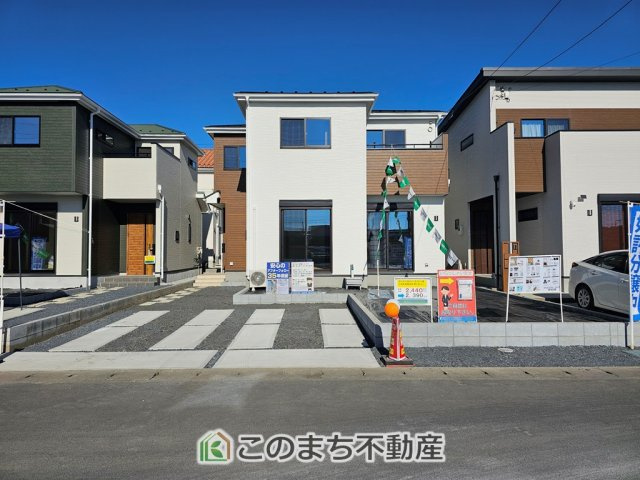いろどりアイタウン栃木市平柳町3丁目22-P2の駐車場|２台分の駐車スペース