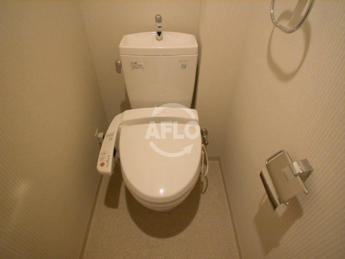 レジディア都島I　大東小学校区のトイレ|レジディア都島I　温水洗浄便座