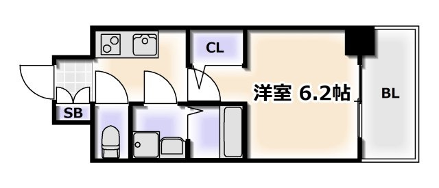 【間取り】 | エスリード難波ザ・メゾン