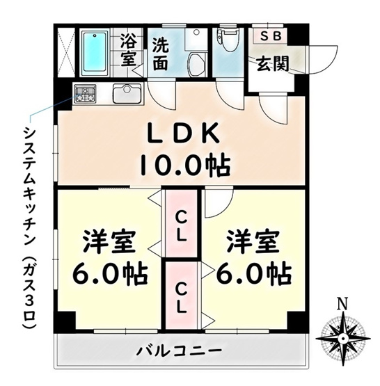 【間取り】 | メゾンKARI【名古屋市賃貸・瑞穂区】