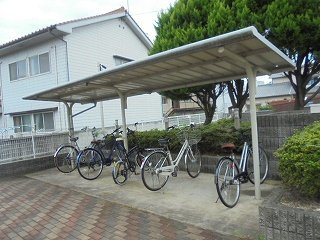 レオパレスルニⅡのその他|駐輪場