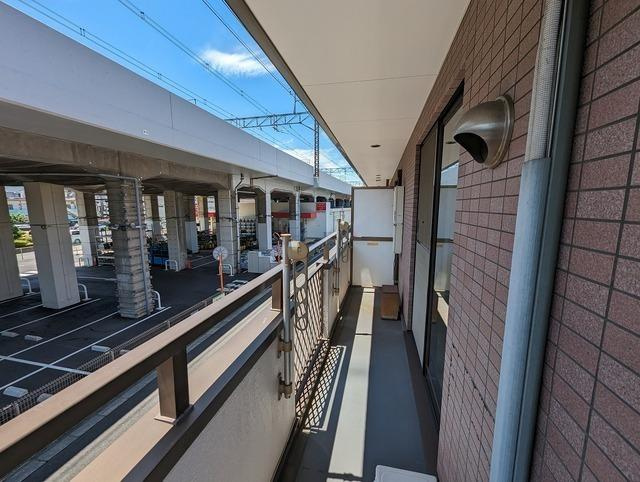 モン・シャトーのバルコニー