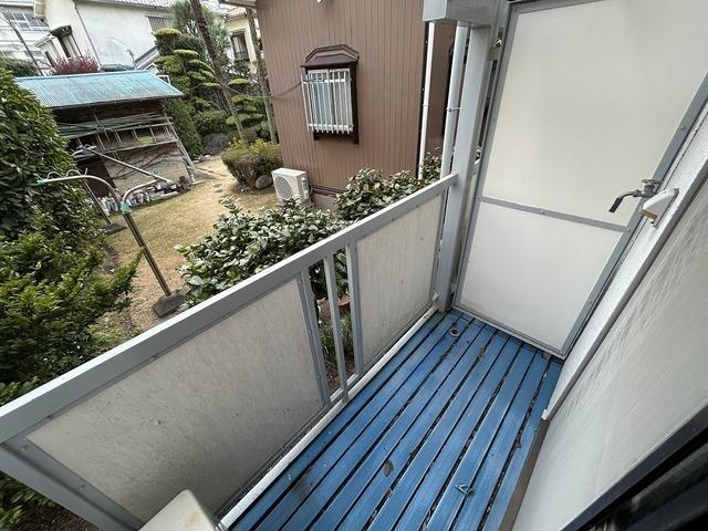 パステロードⅢ番館のバルコニー