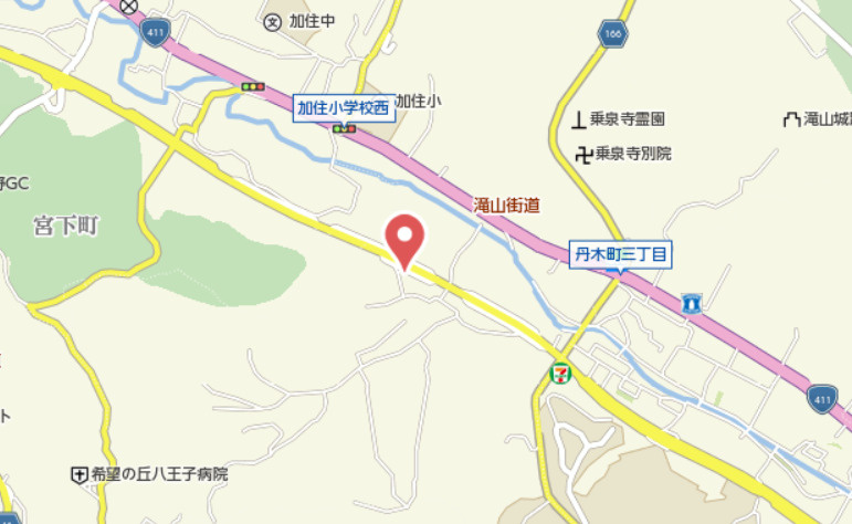 祝成約　八王子市　加住町　中古戸建の地図|～仲介手数料無料☆八王子ひなた不動産～八王子市加住町　中古戸建