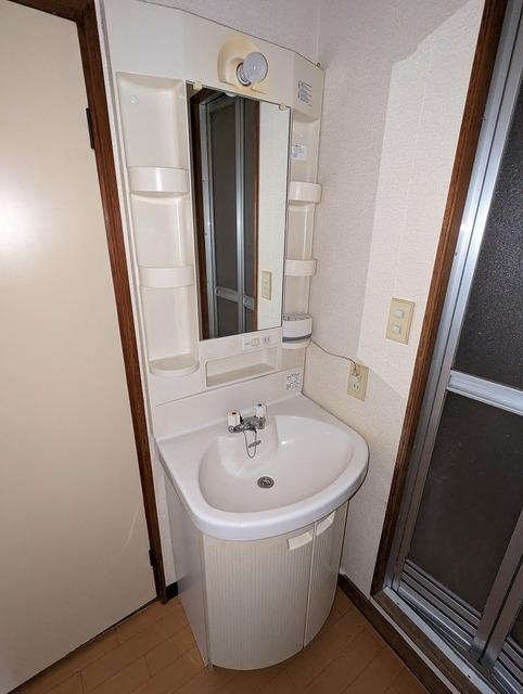 コーポアオバの洗面所