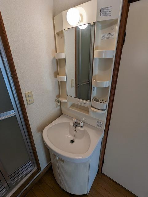 コーポアオバの洗面所