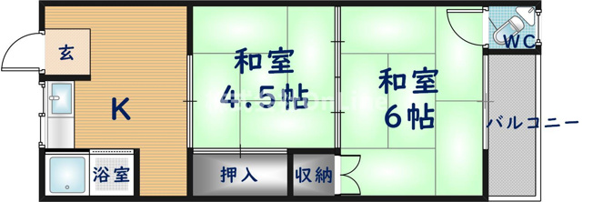 【間取り】 | 福井マンション