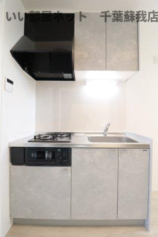 パステール・グランおゆみ野のキッチン|きれいなキッチンです