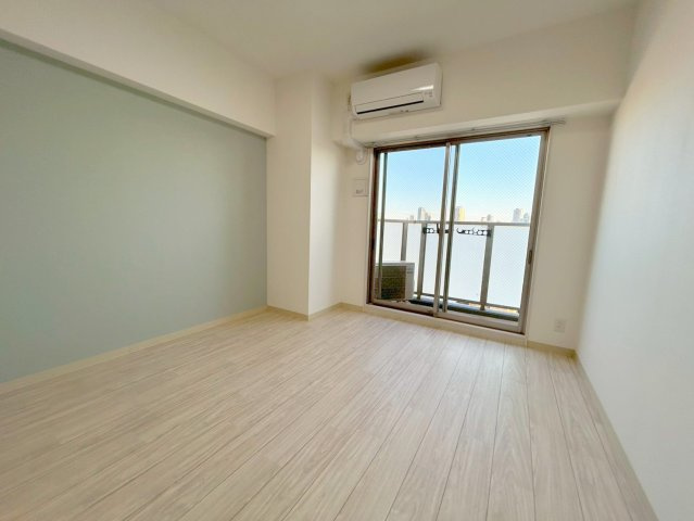 エグゼ新大阪南の寝室