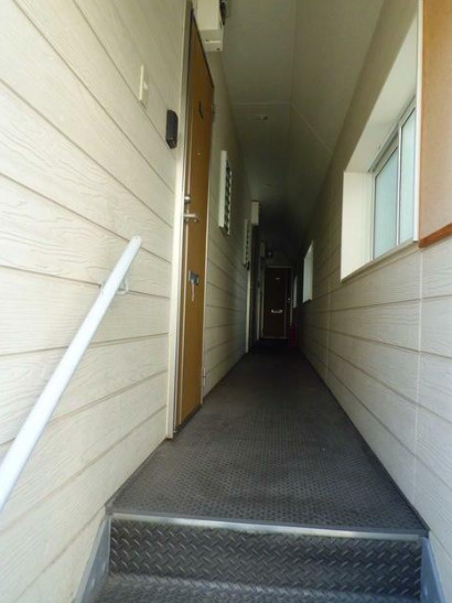 ロッソ池上Aのエントランス