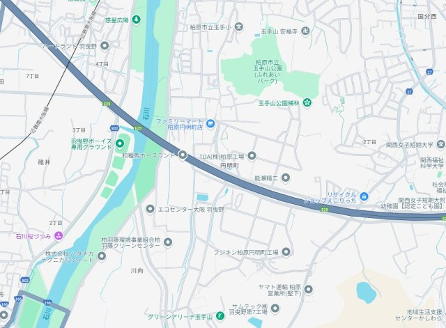 29(土)30(日)現地説明会！◆柏原市円明町　限定1邸の地図