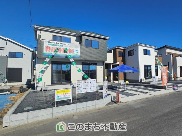 いろどりアイタウン栃木市平柳町3丁目22-P2　8号棟の駐車場|２台分の駐車スペースがございます