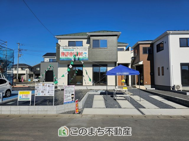 いろどりアイタウン栃木市平柳町3丁目22-P2　8号棟の外観|本日ご内覧できます(*^^*)
お電話でのお問合せが非常にスムーズです！
現地直接集合のお待ち合わせも大丈夫です！
お気軽にお問合せ下さい(^^)/