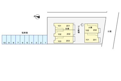 【駐車場】 | ラカーサＡ